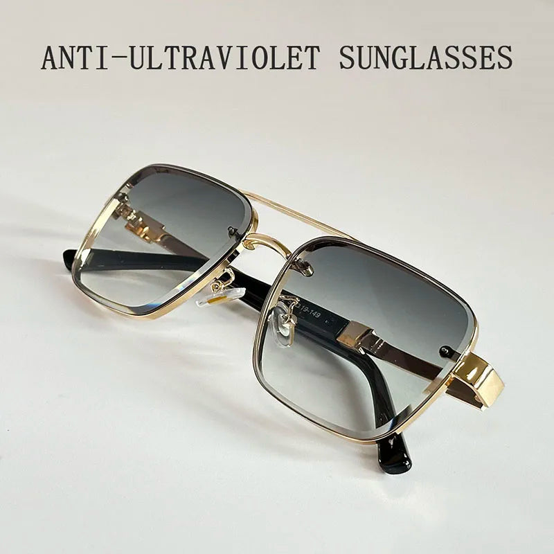 2025 New Square Sunglass &ndash; Vintage Anti UV Protection