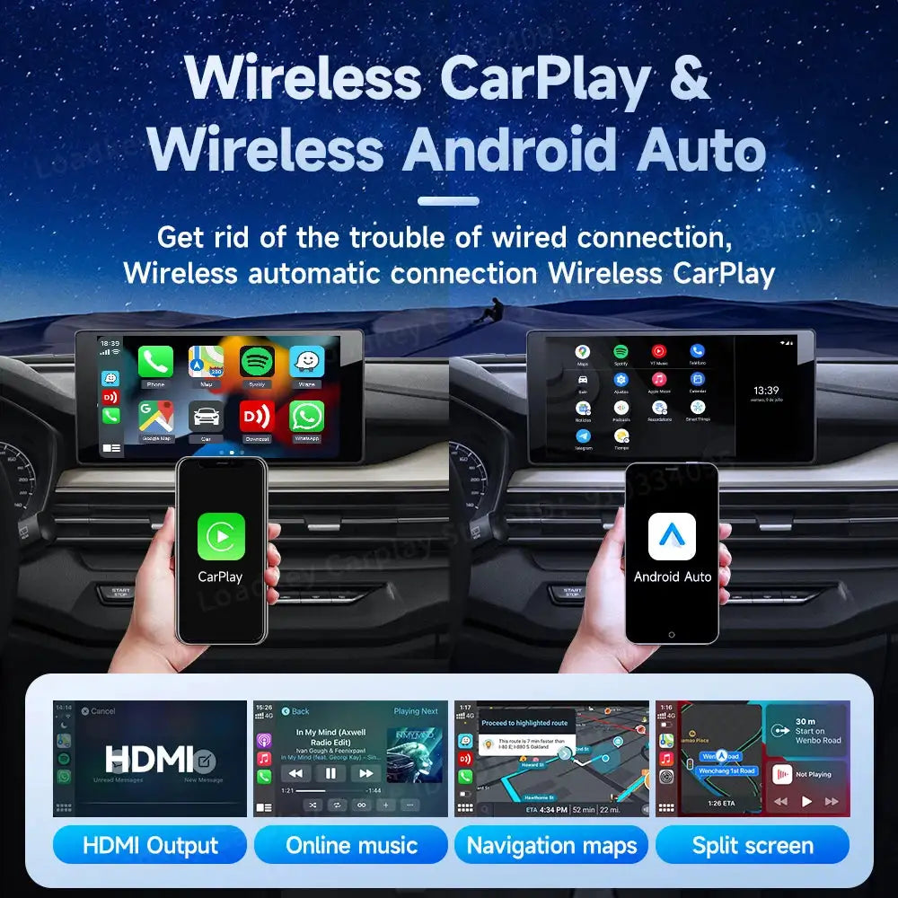Carlinkit 128GB CarPlay AI Box Android 13 Wireless 4G