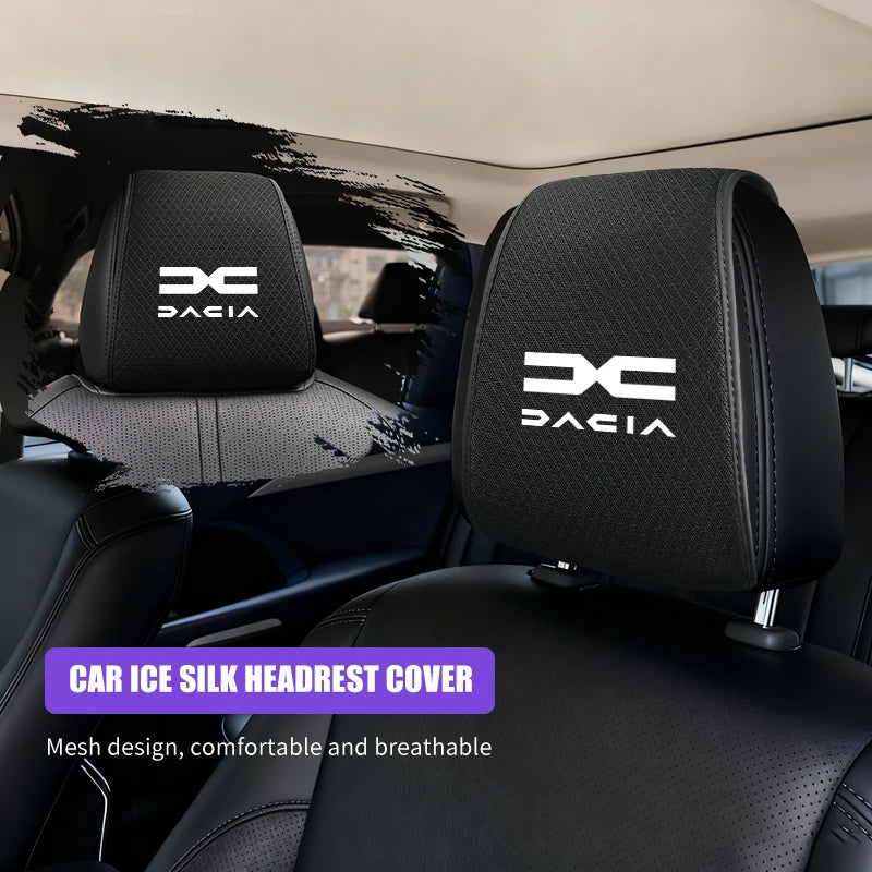 Dacia Duster Hoofdkussenbeschermer voor Autostoel met IJszijde Nekkussenhoes