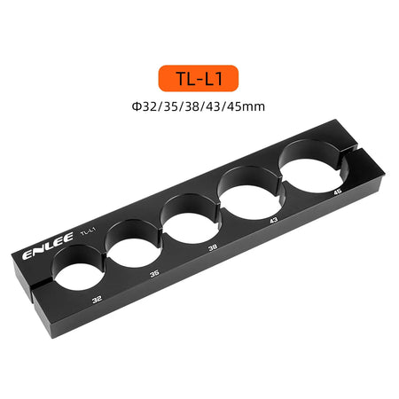 ENLEE Bike Tube Cutting Clamp Aluminum Alloy Multifunctional Axis Fixator for Fork Steerer Seatpost Bicycle Repair Tool by InterCyprus Trading Ltd