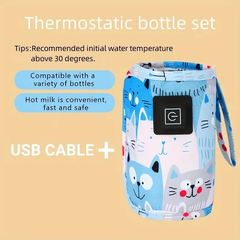 USB Milk Water Warmer &ndash; Convenient On-the-Go Feeding Solution