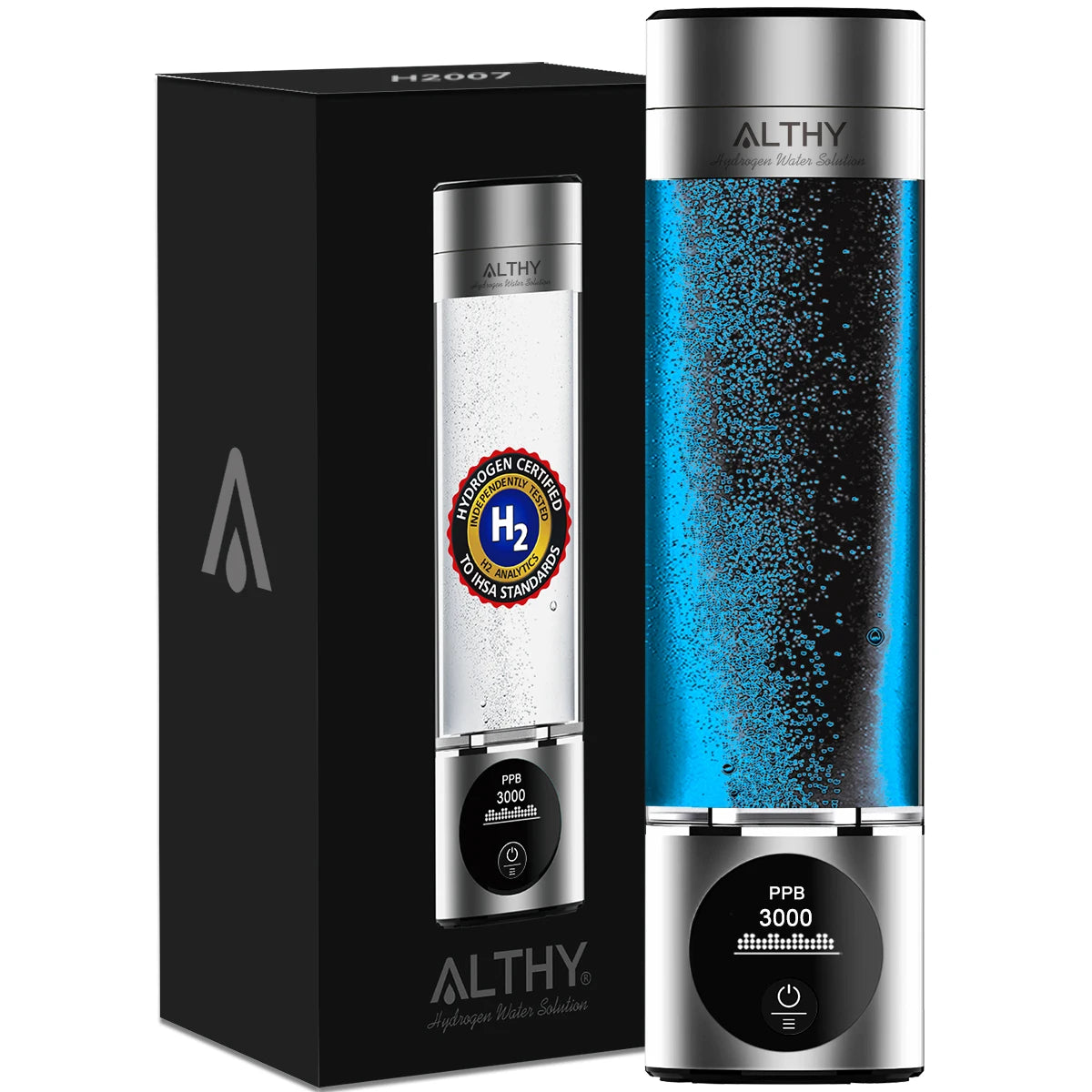 ALTHY H2-007 Hydrogen Water Generator Bottle - Portable H2-007