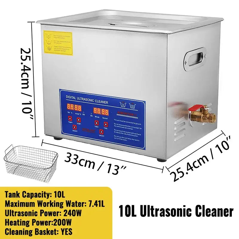 Ultrasonic Cleaner Portable Dishwashing Unit 30L 10L / Poland