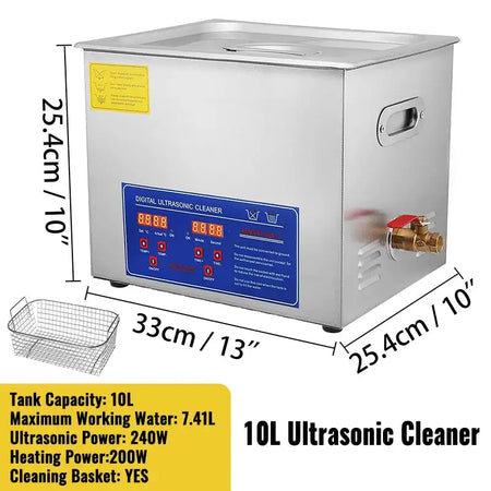 Ultrasonic Cleaner Portable Dishwashing Unit 30L 10L / Poland