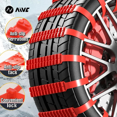 20/40PCS Car Tyre Snow Chains &ndash; Winter Traction On Snow