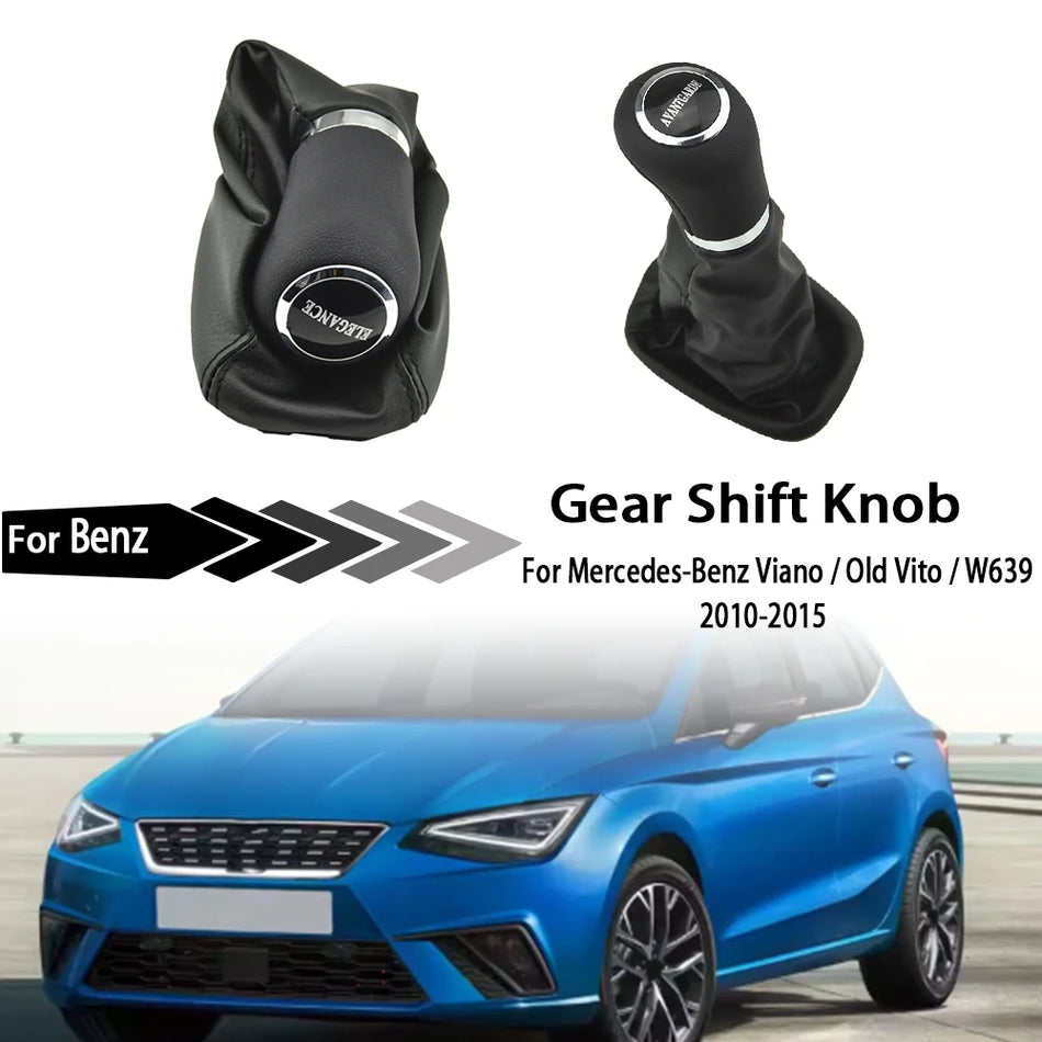 Automatic Gear Shift Knob With Gaiter for Mercedes-Benz W639 Viano 2010-2015