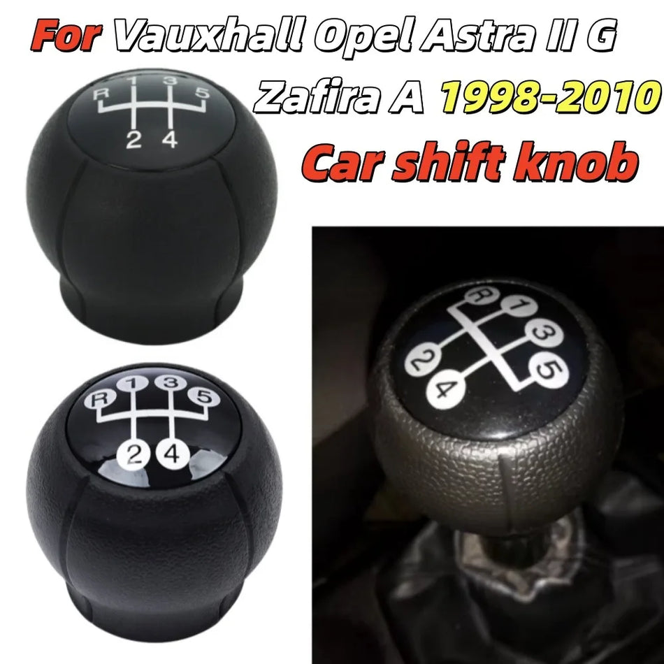 Schaltknauf für Vauxhall Opel Astra II G Zafira A 5-Gang manuelles Getriebe