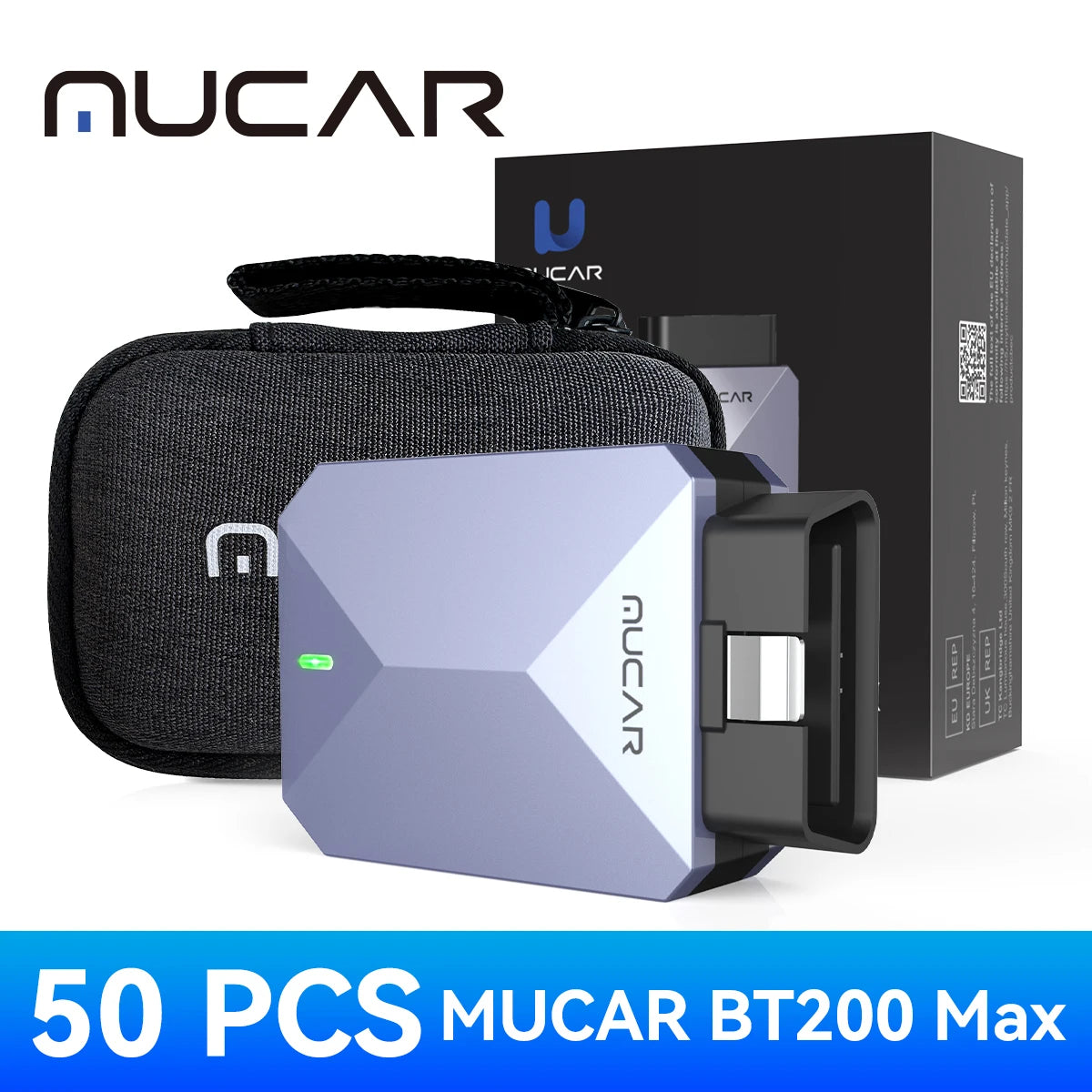 MUCAR BT200 MAX AI OBD2 Scanner &ndash; Full System Diagnostic 50 PCS BT200 MAX / CHINA