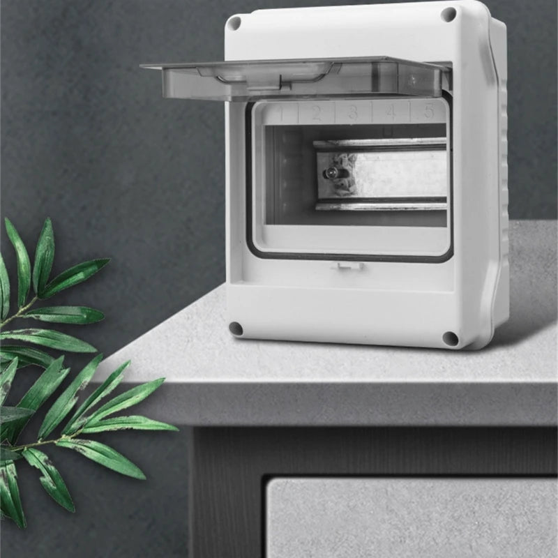 IP65 Waterproof Plastic Circuit Breaker Distribution Box with Clear Lid