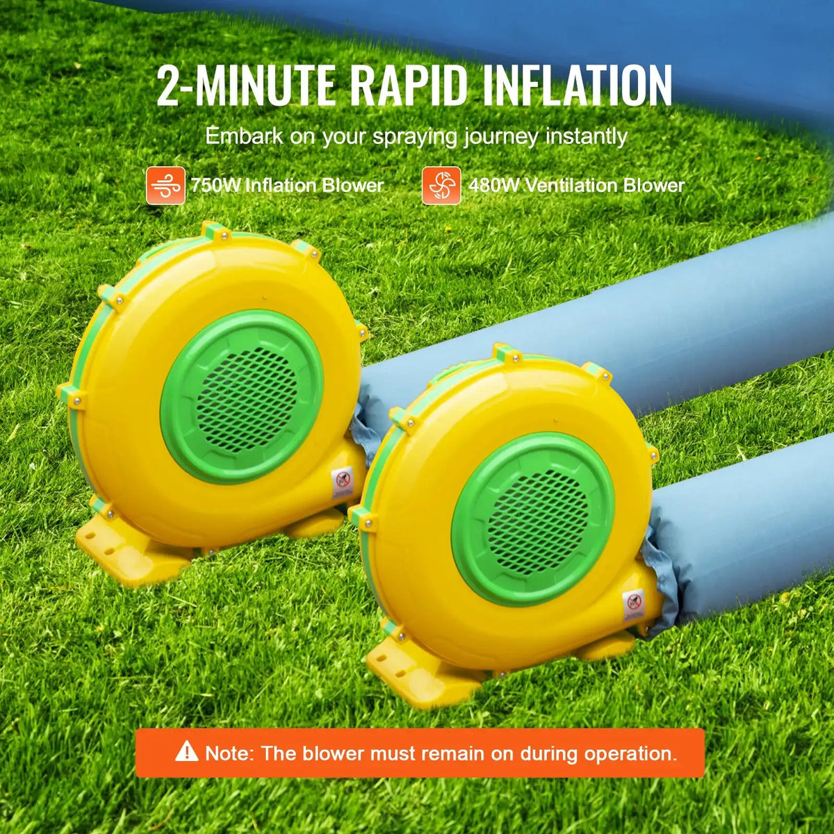 Inflatable Paint Booth &ndash; Powerful Blowers and Filter