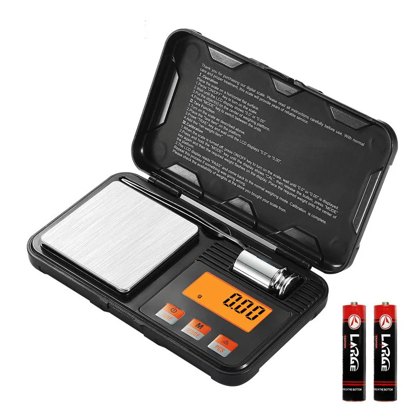 Pocket Scale 0.001g &ndash; Ultra-Precise Compact Weighting Tool 50g-0.001