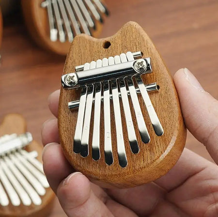 8 Key Mini Kalimba &ndash; Exquisite Finger Piano Pendant Gift