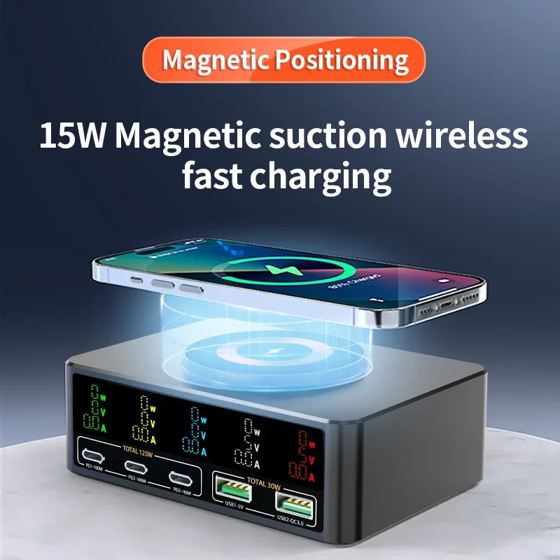 Opansten 140W GaN Charger &ndash; Magnetic Wireless Charging