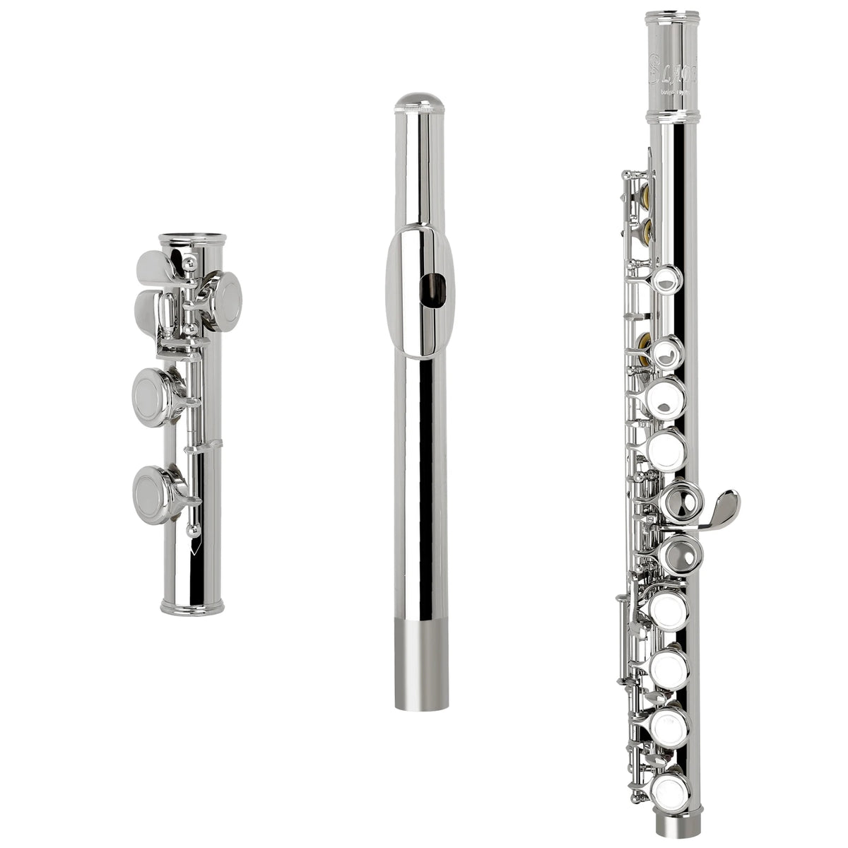 LDF-660 Flute &ndash; Closed Hole Nickel Silver Construction