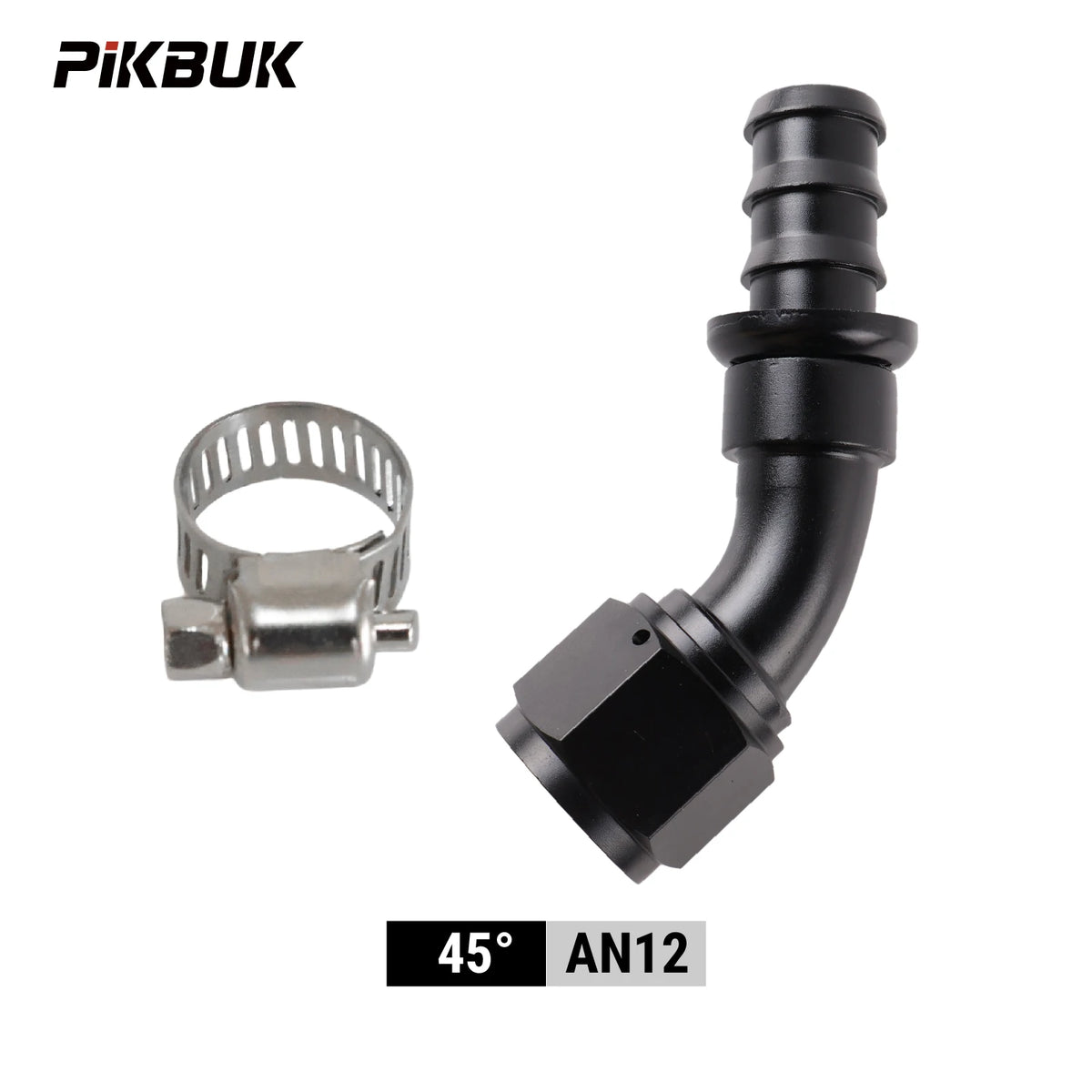 Reusable AN Push-On Hose Fittings With 0 45 90 180 Angles For Fuel Lines by InterCyprus Trading Ltd