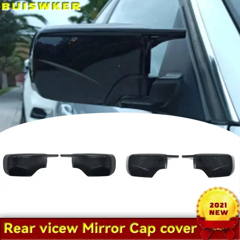 For BMW E46 316i 318i 318d 320d 320i 323i 325i 328i 330d 330i 330xi 1998-2005 Black Car Side Door Rearview Side Mirror Cover Cap by InterCyprus Trading Ltd