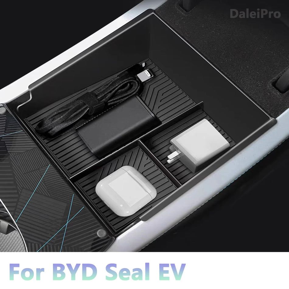 BYD Seal EV Armrest Storage Box Center Console Organizer