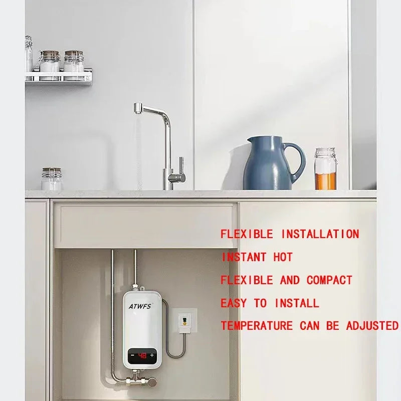 ATWFS Instant Water Heater &ndash; Ultra Fast 4600W Heating
