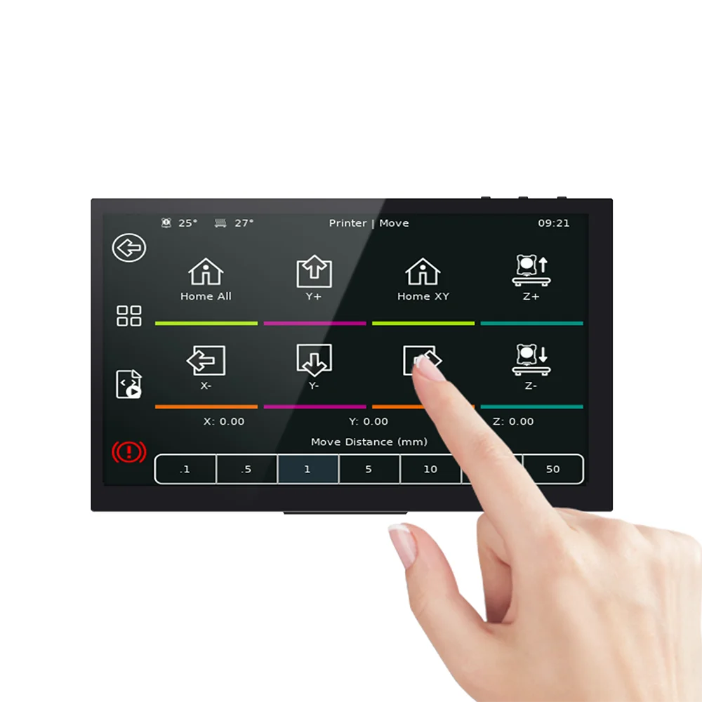 BIGTREETECH BTT PITFT50 &ndash; Intuitive Capacitive Touch Interface for Raspberry Pi