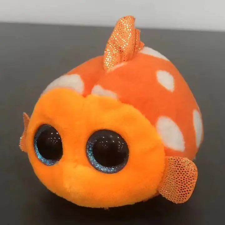 Ty Beanie Boos Plush Animal Collection - Dog, Koala, Leopard, Tiger, Dragon PURPLE / 15cm