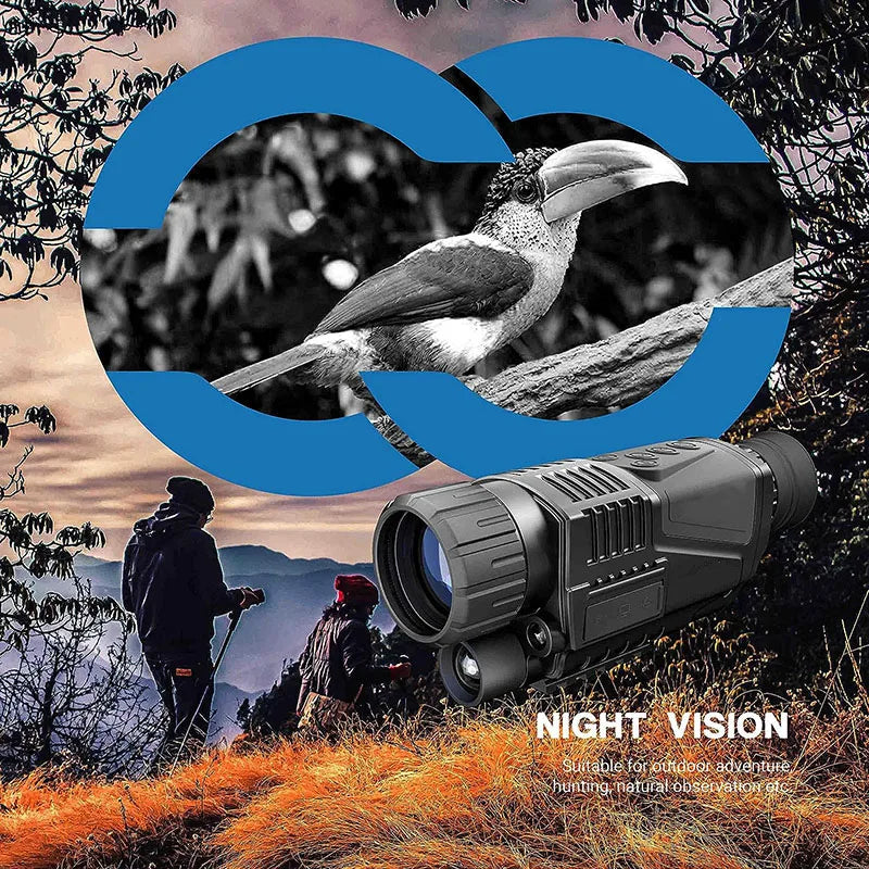 Powerful Monocular Night Vision 200M &ndash; Low Light Performance