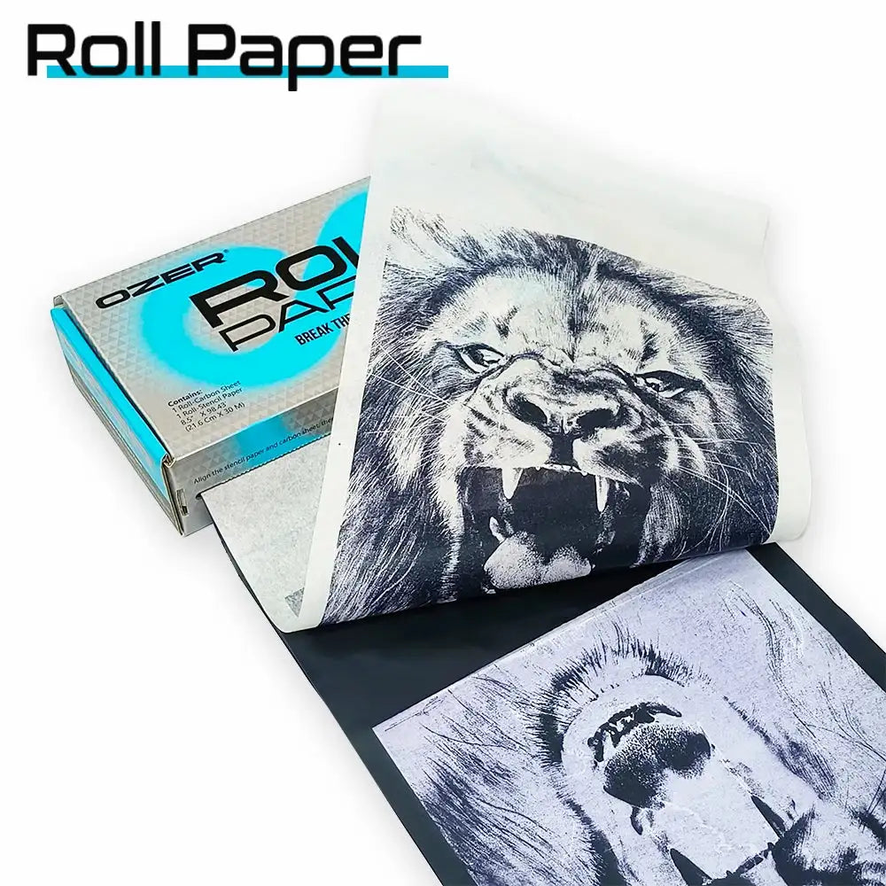 Ozer Tattoo Transfer Rolling Paper For Thermal Printer