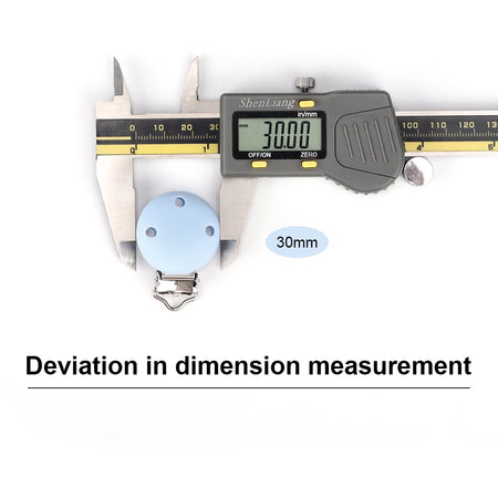 Lofca 5-Pack Silicone Baby Pacifier Clips - Safe &amp; Stylish Teething Gifts