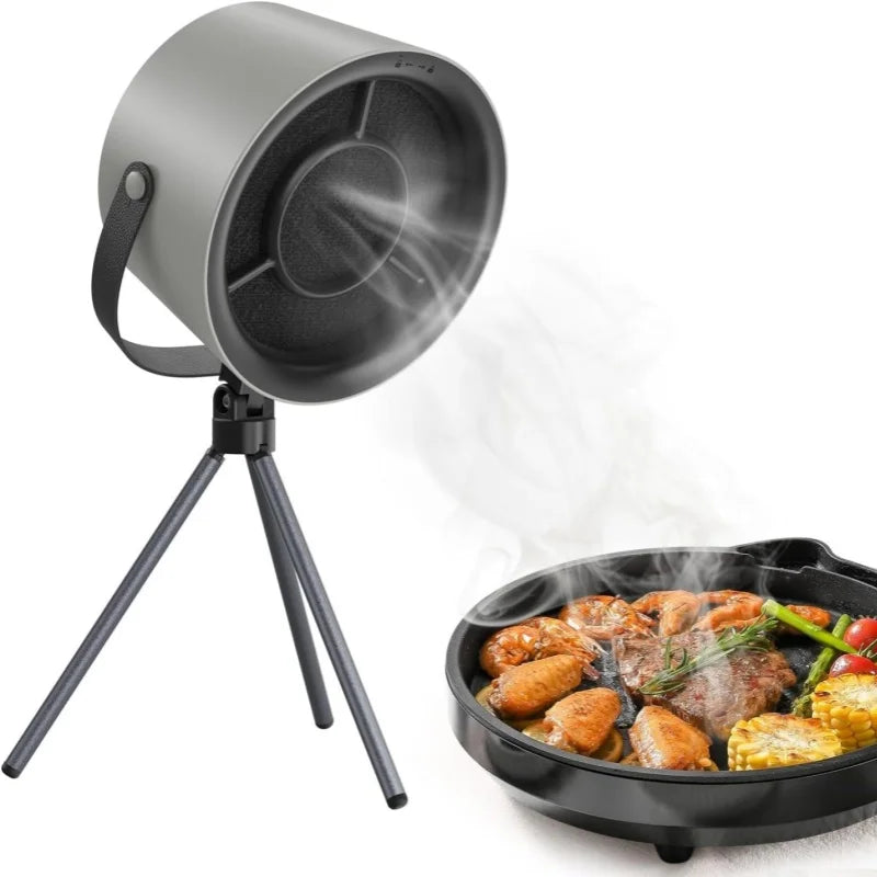 Portable Desktop Range Hood &ndash; Low Noise 3-Speed For Kitchen