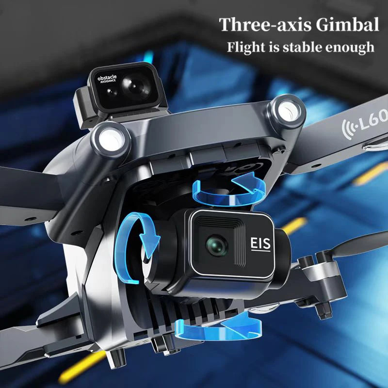L600 PRO GPS Drone &ndash; 8K Dual Camera 3-Axis Gimbal Pro