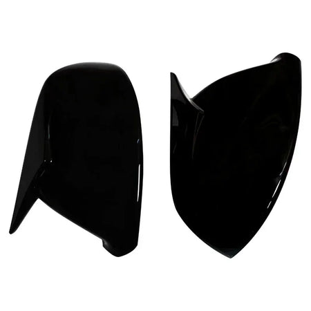 Glossy Black Side Wing Rear View Mirror Cover Case Shell Replace Caps For Audi Q5 SQ5 8R 2009-2017 Q7 4L Facelift 2010-2015 by InterCyprus Trading Ltd