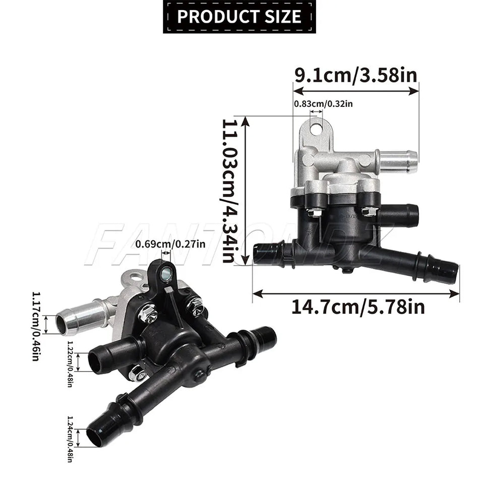 Thermostat Heater Valve for Mitsubishi Outlander PHEV GG2W 7805A390