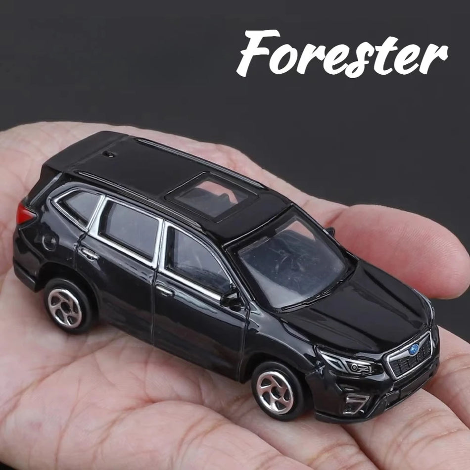 Model de mașină din aliaj turnat Diecast Forester 1:64, caroserie din metal