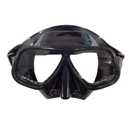 Aluminum Frame Diving Mask with Adjustable Eyeglass Configuration for Snorkeling and Scuba