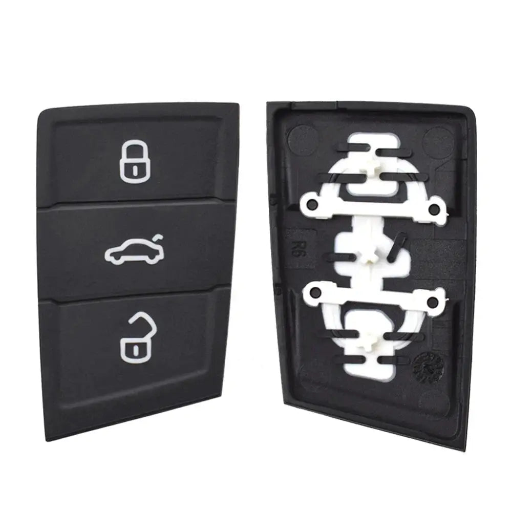 3 Button Remote Key Fob Case For Seat Ateca Leon Ibiza For VW Polo Golf 7 Tiguan 2017 2018 2019 Rubber Case Shell Skin Pad by InterCyprus Trading Ltd
