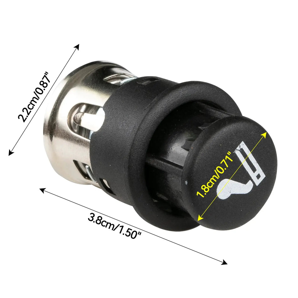 Car Mini Cigarette Lighter Replacement For AUDI A1 A3 A4 A6 A3 A5 A7 Q3 Q5 Q7 VW CC EOS POLO Passat Jetta Golf Tiguan 1J0919307 by InterCyprus Trading Ltd