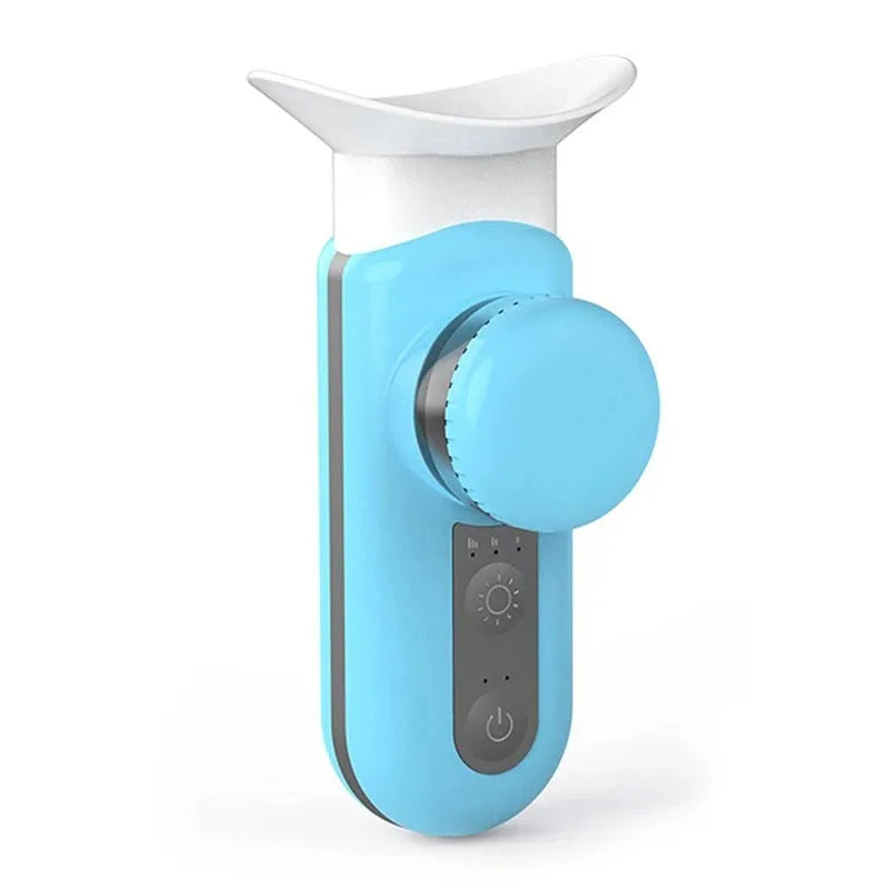 Hot Cold Compress Eye Steamer &ndash; Relieve Eye Fatigue Blue