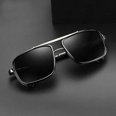 Polarized Punk Sunglasses - Vintage Steampunk UV400