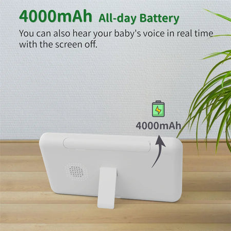 Babystar 5.5&quot; Baby Monitor with Pan-Tilt-Zoom, 1000ft Range, Night Vision &amp; More