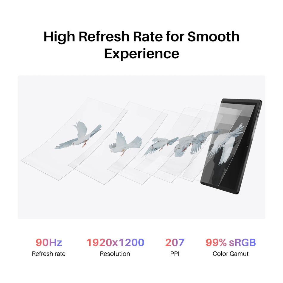 Huion Kamvas Slate 11/13 Android Ταμπλέτα Σχεδίασης με 60/90Hz, Οθόνη Παρόμοια με Χαρτί