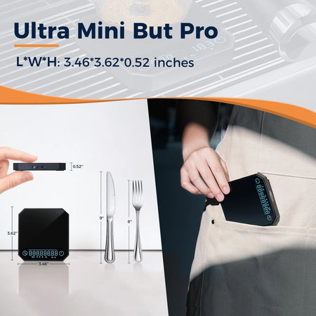 IKAPE Metal Smart Palm Electronic Coffee Scale V3 &ndash; Compact