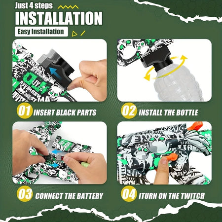 Electric Gel Ball Blaster AK47 Series &ndash; Eco Friendly