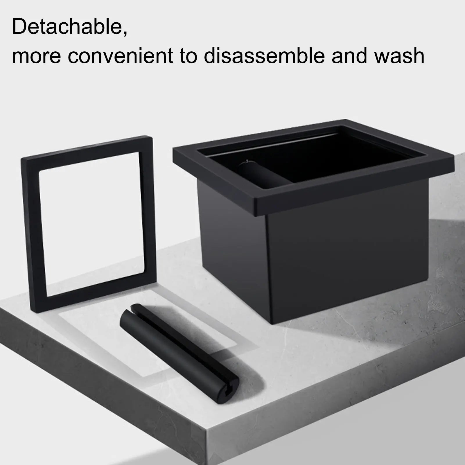 Coffee Ground Knock Box &ndash; Bottomless Design For Cafe Use