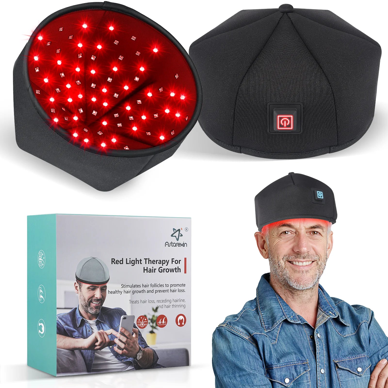 Hair Growth Cap 660 LED Light Therapy &ndash; Anti Hair Loss