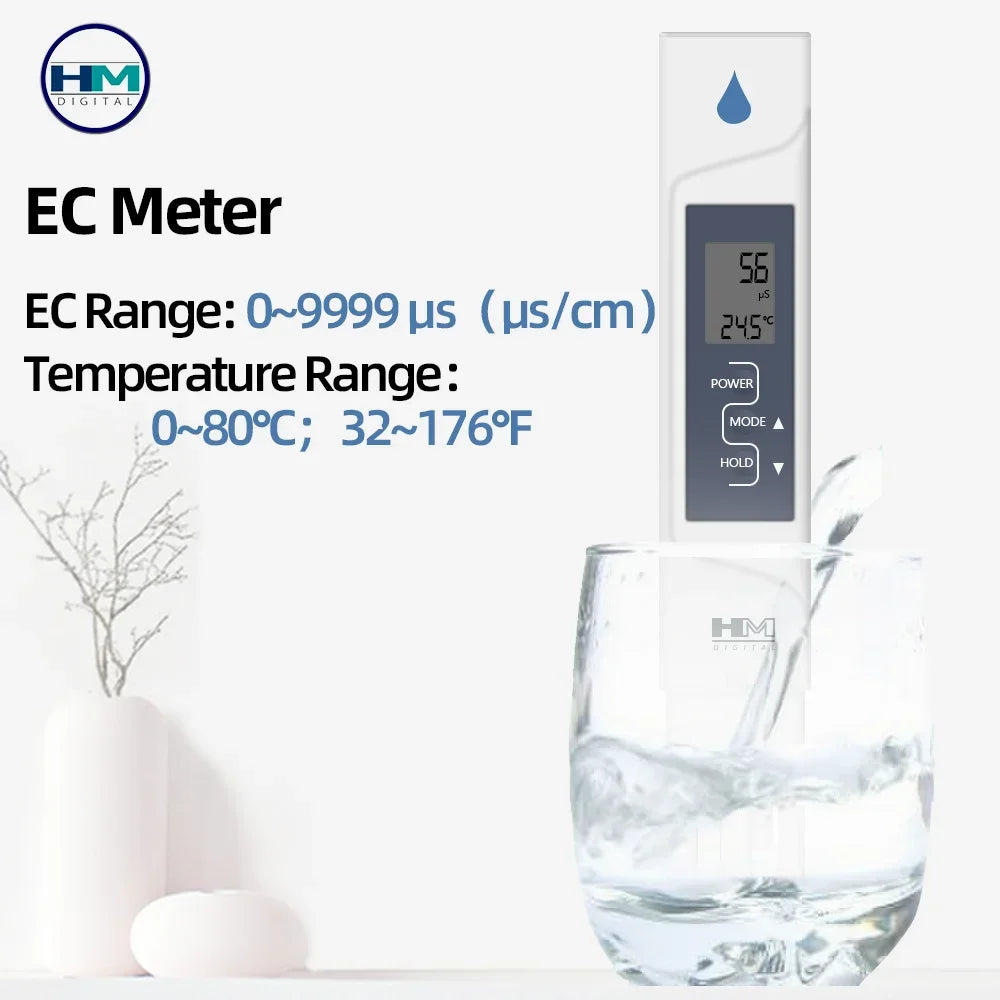 AP-2 EC Meter &ndash; 2 In 1 EC Temperature Water Quality Tester 1pc