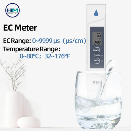AP-2 EC Meter &ndash; 2 In 1 EC Temperature Water Quality Tester 1pc