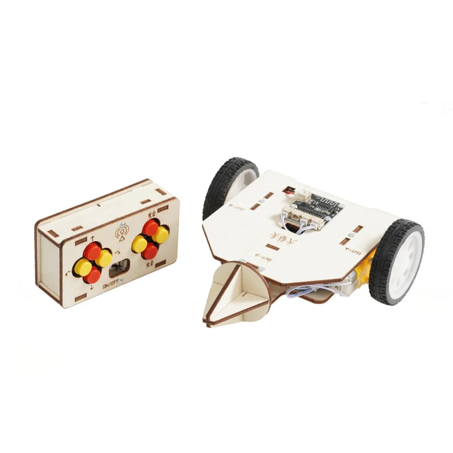 Set științific din lemn cu burghiu mare pentru modele de vehicule DIY