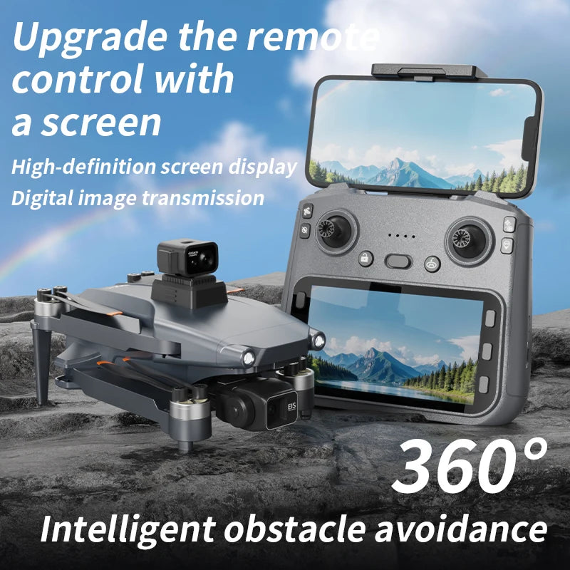 L600 PRO GPS Drone &ndash; 8K Dual Camera 3-Axis Gimbal Pro