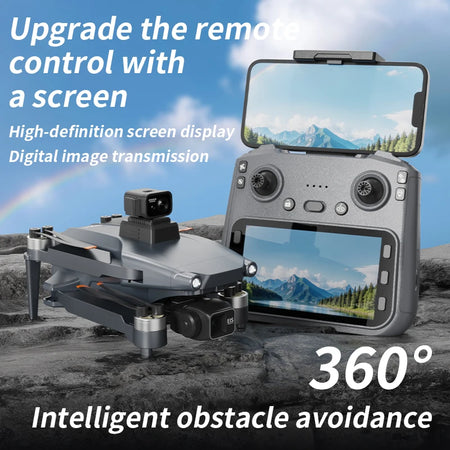 L600 PRO GPS Drone &ndash; 8K Dual Camera 3-Axis Gimbal Pro