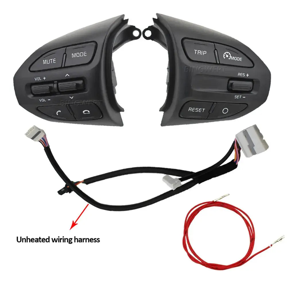New Steering Wheel Switch Remote Cruise Control Buttons With Wire For KIA Rio 4 Rio X-line2017-2021 by InterCyprus Trading Ltd