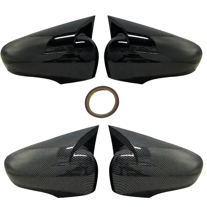 ABS Gloss Black Mirror Covers For Renault Clio 4 2012 2019